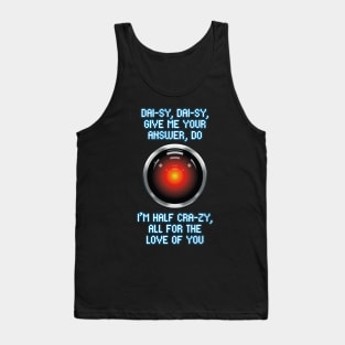 2001 – HAL "Daisy Bell" Song Lyrics Tank Top